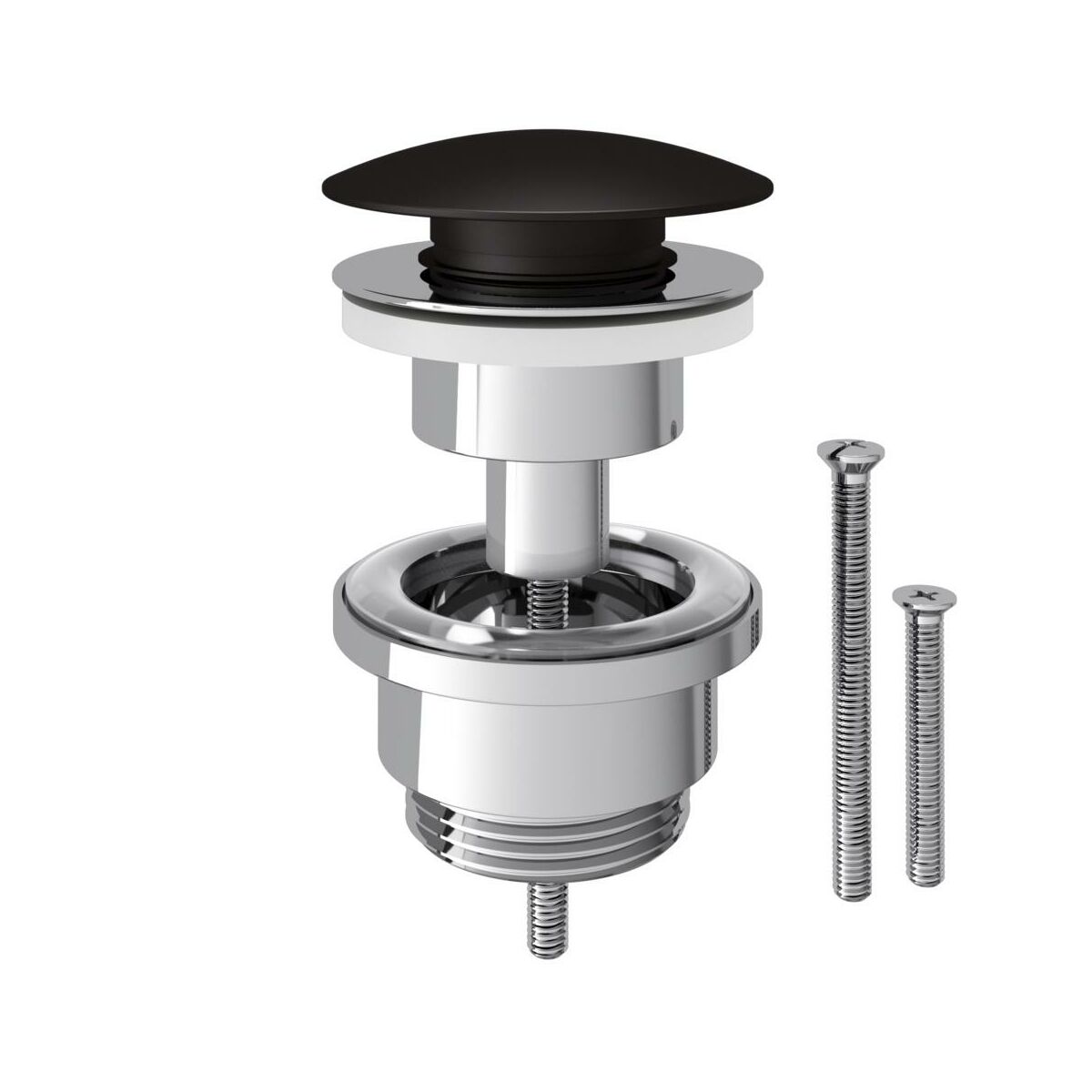 Korek spustowy ADJUSTABLE KLIK-KLAK regulowany czarny EQUATION
