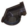 Złączka kątowa do rynny G125 Brązowa SCALA PLASTICS