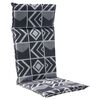 Poduszka na fotel 47 x 121 x 4.5 cm CINO szara