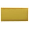 Panel tapicerowany Musztardowy jasny 60 x 30 cm
