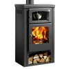 Piec opalany drewnem z piekarnikiem MILANO + 6.7kW PANADERO