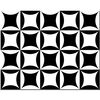 Dekor BIAŁA BŁYSZCZACA CIRCULO 20 X 25 CREATIVE CERAMIKA