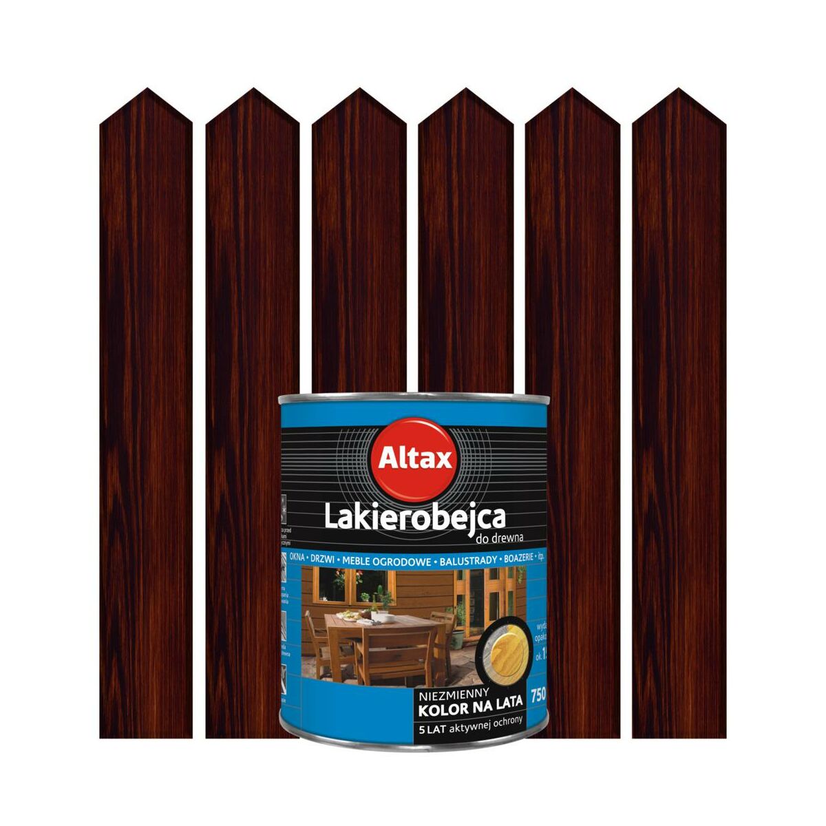 Lakierobejca do drewna ALTAXIN Q 0.75 l Palisander ALTAX