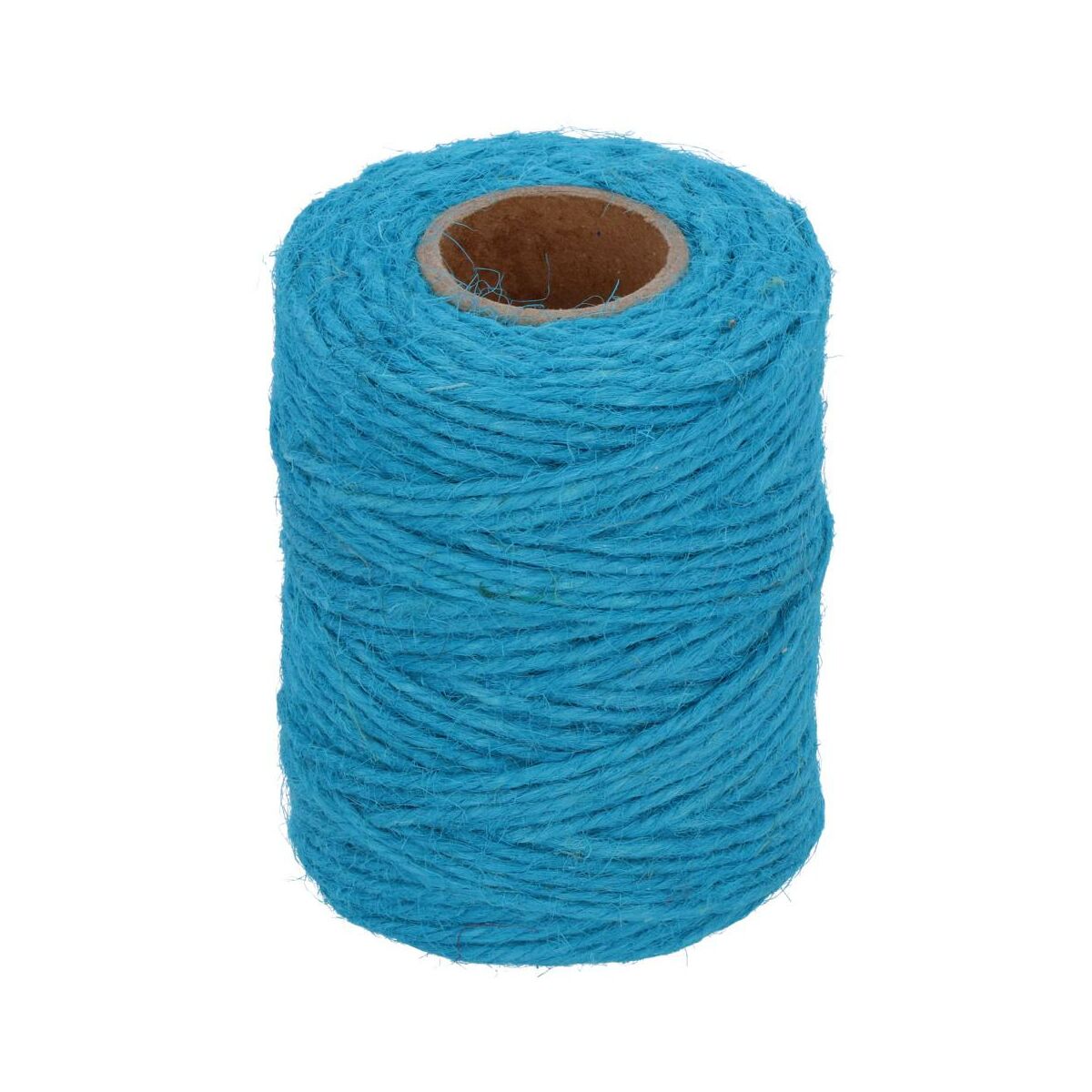 Sznurek jutowy 2 mm x 50 m pleciony turkusowy Suki
