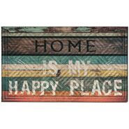 Wycieraczka wewnętrzna HAPPY PLACE 75 x 45 cm gumowa