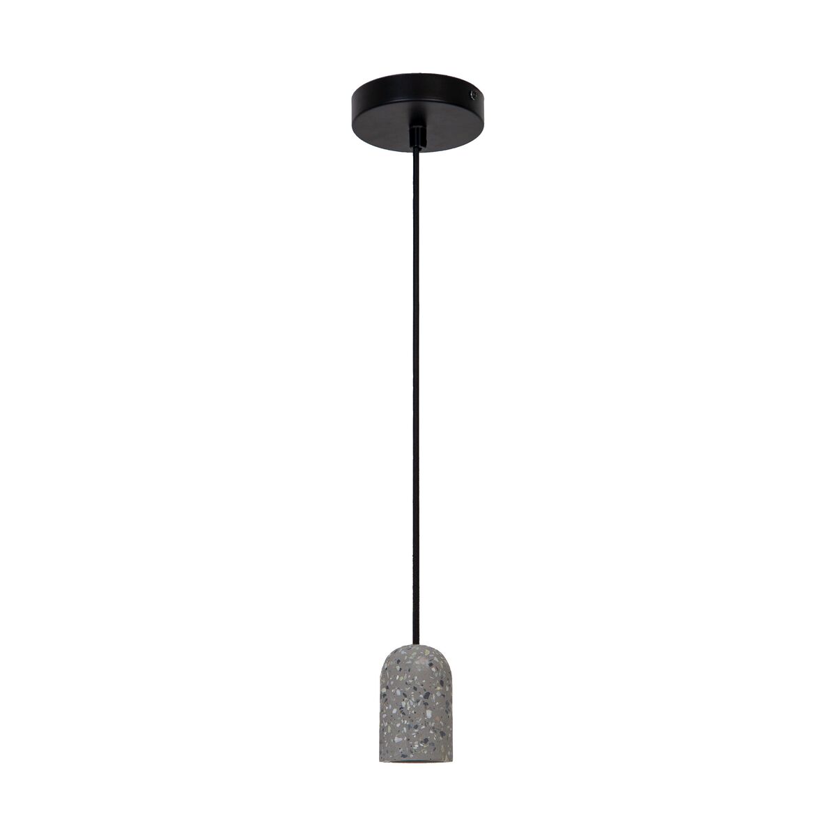 Lampa wisząca  szara E27 Inspire