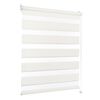 Roleta dzień noc Duo premium 96 x 140 cm biała