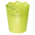 Osłonka plastikowa 16 cm zielona LACE 389U PROSPERPLAST