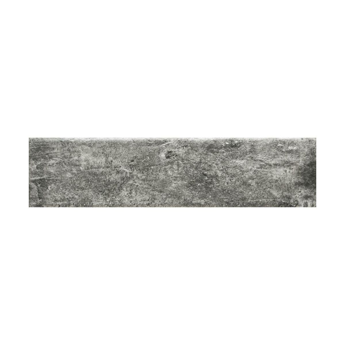 Klinkier dekoracyjny elewacyjny kamień Piatto antracyt 30x7.4x0.9 cm Cerrad