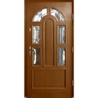 Drzwi zewnętrzne drewniane Justyna VI afromozja 90 prawe Lupol