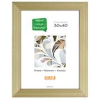 Ramka na zdjęcia DRZK R 30 x 40 cm złota drewniana