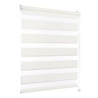 Roleta dzień noc Duo premium 57 x 140 cm biała