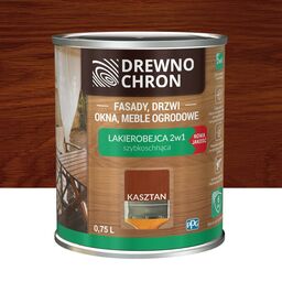 Lakierobejca Ochronno-dekoracyjna 0.75 l Kasztan Drewnochron