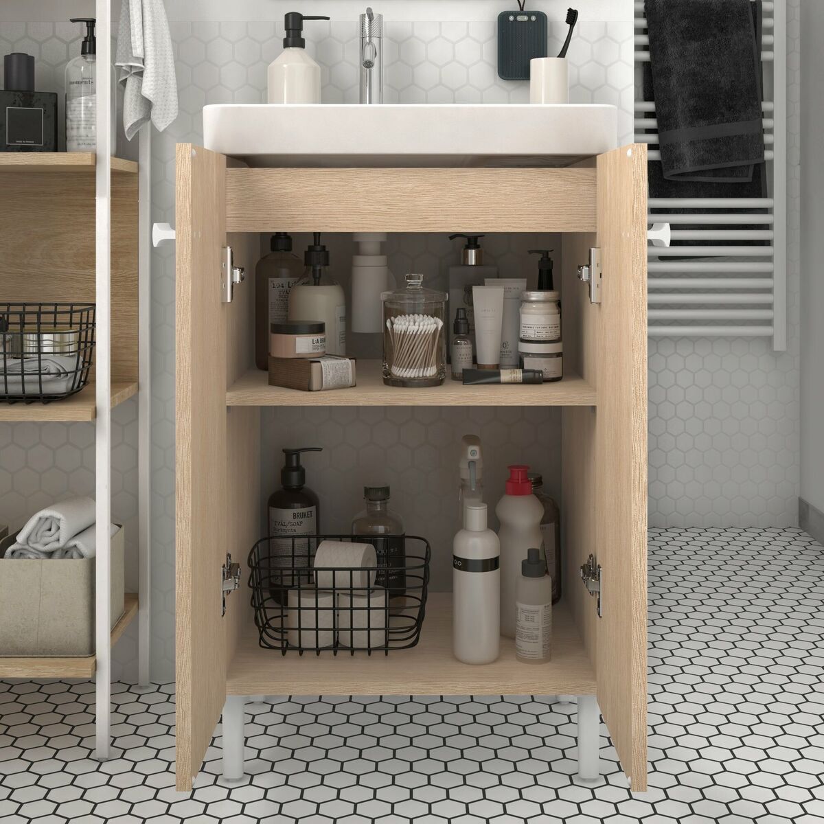 Umywalka ceramiczna meblowa Easy 51 Sensea