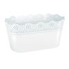Osłonka plastikowa 28.5 x 13.5 cm biała LACE S449