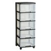 Regał 5 SZUFLAD x 20 L 37 x 100 x 39 cm CURVER