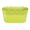 Osłonka plastikowa 28.5 x 13.5 cm zielona LACE 389U PROSPERPLAST