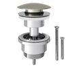 Korek spustowy ADJUSTABLE CLICK-CLACK regulowany NIKIEL EQUATION