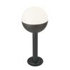 Lampa ogrodowa stojąca ULSA IP44 czarna E27 POLUX