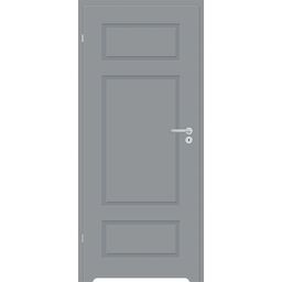 Drzwi wewnętrzne łazienkowe z podcięciem wentylacyjnym Grifo Szary lakier 60 Lewe Classen