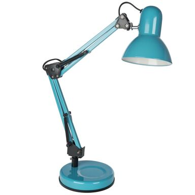 Lampka Biurkowa Ennis Niebieska E27 Inspire Lampki Biurkowe I Klipsy W Atrakcyjnej Cenie W Sklepach Leroy Merlin