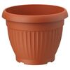 Doniczka plastikowa 10 cm terrakota DONA