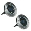 Lampki wbijane solarne 2 szt. IP65 ACTIVEJET