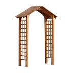 Pergola podwójna z daszkiem 145 cm x 60 cm x 210 cm WERTH-HOLZ