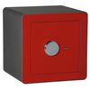 Sejf gabinetowy TG_1SL2/1CLASSIC SZYBA CZERWONA METALKAS