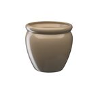 Doniczka ceramiczna 28 cm beżowa MUZA 5 J34 EKO-CERAMIKA