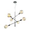 Lampa wisząca MADALYN chrom E27 ITALUX
