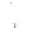 Lampa wisząca Beryl biała E27 Aldex