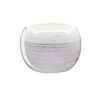 Doniczka ceramiczna 13 cm biała KULA 3 J1536 EKO-CERAMIKA