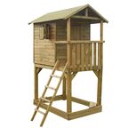 Domek dziecięcy DOROTKA szer. 110 x gł. 170 x wys. 276 cm WERTH-HOLZ