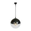 Lampa wisząca Globus czarna E27 Aldex