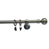 Karnisz DAVI 200 cm pojedynczy antyczne złoto 16 mm metalowy