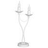 Lampa stołowa RÓŻA biała E14 ALDEX