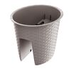 Donica balkonowa RATOLLA RAILING OVAL 29.8 x 24.2 cm PROSPERPLAST