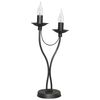 Lampa stołowa RÓŻA szara E14 ALDEX