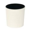 Doniczka plastikowa 25 cm kremowa MALWA