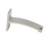 Wspornik pojedynczy do profilu aluminiowego 10 cm srebrny