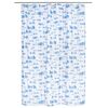 Zasłonka prysznicowa BATH BLUE 180 x 200 cm DUSCHY