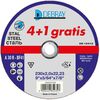 Tarcza do cięcia stali T41 DEBRAY