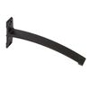 Wspornik pojedynczy do profilu aluminiowego 18 cm czarny