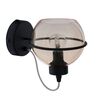 Kinkiet POBO NEW szkło herbaciane E27 TK LIGHTING