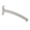 Wspornik pojedynczy do profilu aluminiowego 18 cm srebrny