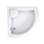 Brodzik do kabiny prysznicowej wysoki LUXEN 80 x 80 cm WELLNEO