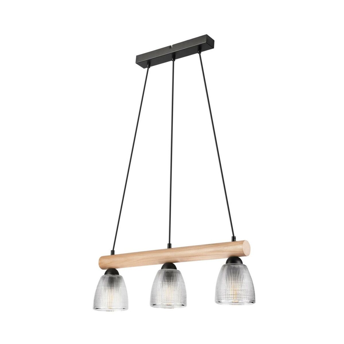 Lampa wisząca transparentny 3 x E27 Lamkur