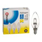 Zestaw żarówek halogenowych E14 410 lm LEXMAN