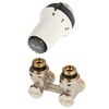 Zestaw termostatyczny KĄTOWY 1/2" DANFOSS